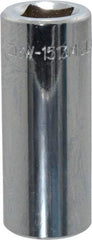 Blackhawk by Proto - 3/8" Drive, Deep Hand Socket - 6 Points, 1-13/16" OAL, Chrome Finish - Best Tool & Supply