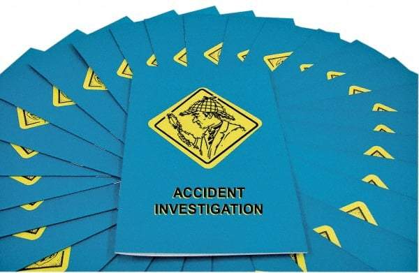 Marcom - Accident Investigation Training Booklet - English and Spanish, Safety Meeting Series - Best Tool & Supply