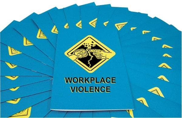 Marcom - Workplace Violence Training Booklet - English and Spanish, Safety Meeting Series - Best Tool & Supply