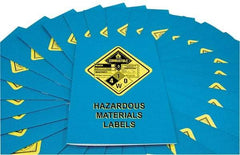 Marcom - Hazardous Materials Labels Training Booklet - English and Spanish, Safety Meeting Series - Best Tool & Supply