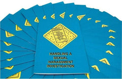 Marcom - Handling a Sexual Harassment Investigation Training Booklet - English and Spanish, Safety Meeting Series - Best Tool & Supply