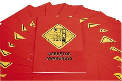 Marcom - Asbestos Awareness Training Booklet - English, Regulatory Compliance Series - Best Tool & Supply