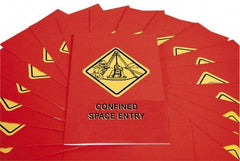 Marcom - Confined Space Entry Training Booklet - English, Regulatory Compliance Series - Best Tool & Supply