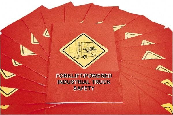 Marcom - Forklift Powered Industrial Truck Safety Training Booklet - English and Spanish, Regulatory Compliance Series - Best Tool & Supply