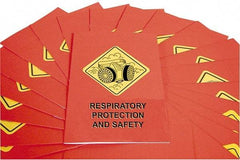 Marcom - Respiratory Protection and Safety Training Booklet - English and Spanish, Regulatory Compliance Series - Best Tool & Supply