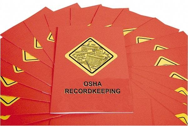 Marcom - OSHA Record Keeping Training Booklet - English and Spanish, Regulatory Compliance Series - Best Tool & Supply