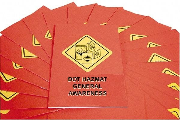 Marcom - DOT HazMat General Awareness Training Booklet - English, Regulatory Compliance Series - Best Tool & Supply