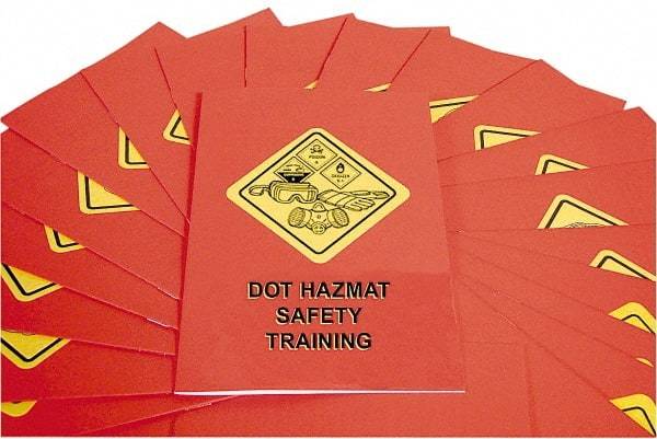 Marcom - DOT HazMat Safety Training Training Booklet - English, Regulatory Compliance Series - Best Tool & Supply