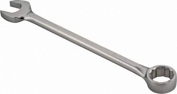 Proto - 2-5/8" 12 Point Offset Combination Wrench - 15° Offset Angle, 29-3/4" OAL, Steel, Satin Finish - Best Tool & Supply