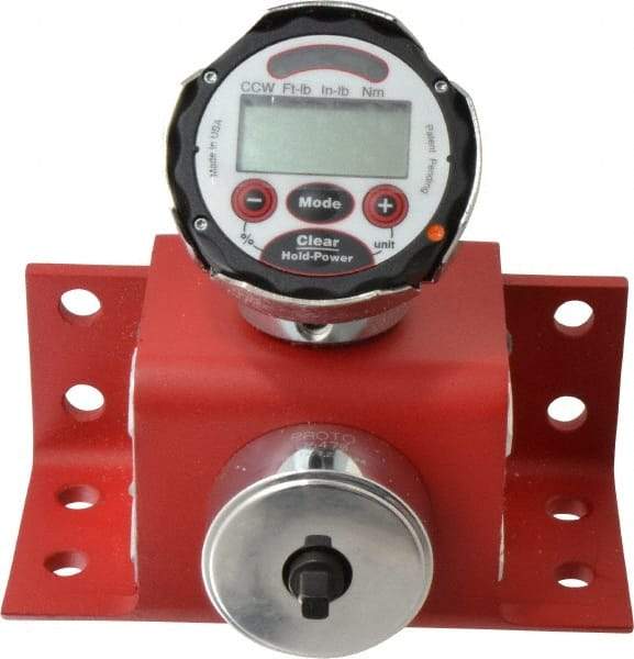 Proto - 720 to 7,200 In/Lb Electronic Torque Tester - 3/4" Drive, 1% Accuracy - Best Tool & Supply