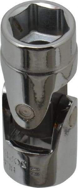 Blackhawk by Proto - 3/8" Drive, Standard Hand Socket - 6 Points, 1-29/32" OAL, Alloy Steel, Chrome Finish - Best Tool & Supply