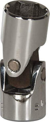 Blackhawk by Proto - 3/8" Drive, Standard Hand Socket - 6 Points, 1-29/32" OAL, Alloy Steel, Chrome Finish - Best Tool & Supply