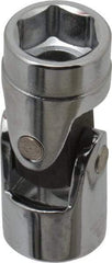 Blackhawk by Proto - 1/2", 3/8" Drive, Standard Hand Socket - 6 Points, 1-51/64" OAL, Alloy Steel, Chrome Finish - Best Tool & Supply