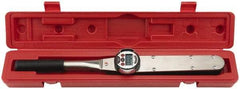 Proto - 1" Drive Electronic Digital Torque Wrench - 133 N/m to 1,335 N/m Torque, 77" OAL, 1 N/m Graduation, Fixed Head - Best Tool & Supply