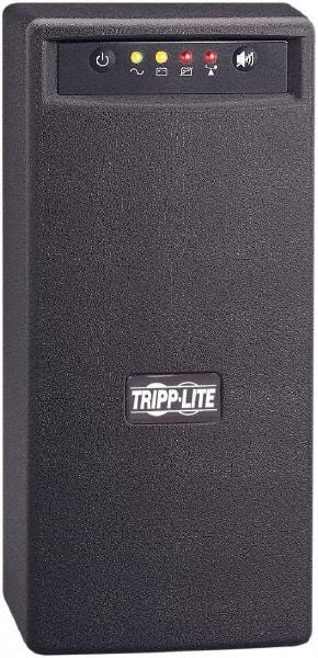 Tripp-Lite - 15 Amp, 500 VA, Tower Mount Line Interactive Backup Uninterruptible Power Supply - Backup 5.4 min with Full Load & 11 min with Half Load, 120 VAC Input & Output, 300 Watt Output, 1 Phases, 6 Outlets - Best Tool & Supply