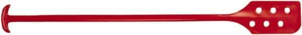 Remco - Red Polypropylene Mixing Paddle with Holes - 52" Overall Length - Best Tool & Supply