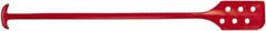 Remco - Red Polypropylene Mixing Paddle with Holes - 52" Overall Length - Best Tool & Supply