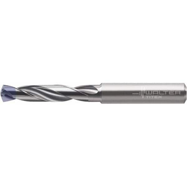 Walter-Titex - 5.3mm 140° Spiral Flute Solid Carbide Screw Machine Drill Bit - Best Tool & Supply