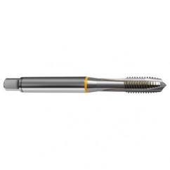 12-24 Dia. - 2B - 3 FL - Cobalt Plug Yellow Ring Tap - Bright Finish FORM-B DIN 371 - Best Tool & Supply