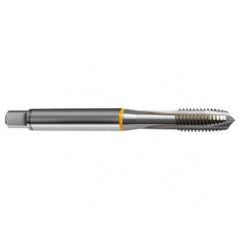 2-56 Dia. - 2B - 3 FL - Cobalt Plug Yellow Ring Tap - Bright Finish FORM-B DIN 371 - Best Tool & Supply