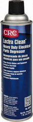 CRC - 19 Ounce Aerosol Electrical Grade Cleaner/Degreaser - 37,500 Volt Dielectric Strength, Nonflammable, Food Grade - Best Tool & Supply