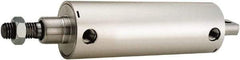 ARO/Ingersoll-Rand - 2-1/2" Stroke x 2-1/2" Bore Double Acting Air Cylinder - 3/8 Port, 3/4-10 Rod Thread, 200 Max psi, 180°F - Best Tool & Supply