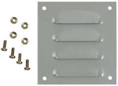 Cooper B-Line - Electrical Enclosure Steel Louver Plate Kit - For Use with Enclosures - Best Tool & Supply