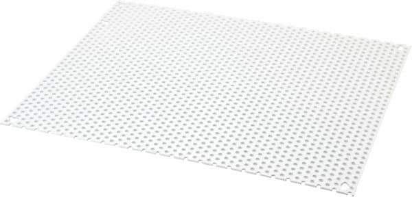 Cooper B-Line - 8-7/8" OAW x 10-7/8" OAH Powder Coat Finish Electrical Enclosure Perforated Panel - 12" x 10" Box, 16 Gauge Steel, Use with 12105-12CHC/12105-12CHCS/12106-12CHC/12108-12CHC - Best Tool & Supply