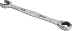 Wera - 13mm 12 Point Combination Wrench - 7" OAL, Chrome Molybdenum Steel, Satin Finish - Best Tool & Supply