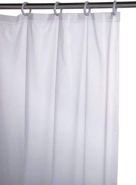 Ability One - Vinyl Shower Curtain - 72" High x 50" Wide - Best Tool & Supply