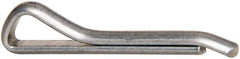 Value Collection - 7/64" Diam x 3/4" Long Hammerlock Cotter Pin - Grade 2, Zinc-Plated, Steel - Best Tool & Supply