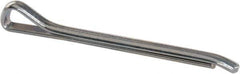 Made in USA - 7/64" Diam x 1-1/2" Long Hammerlock Cotter Pin - Grade 2, Zinc-Plated, Steel - Best Tool & Supply