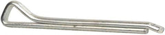 Made in USA - 1/4" Diam x 2-1/2" Long Hammerlock Cotter Pin - Grade 2, Zinc-Plated, Steel - Best Tool & Supply