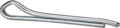 Made in USA - 5/16" Diam x 2-1/2" Long Hammerlock Cotter Pin - Grade 2, Zinc-Plated, Steel - Best Tool & Supply