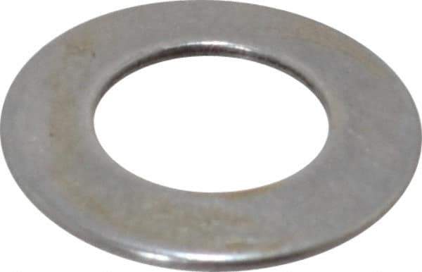 Gardner Spring - #12 Bolt, 0.22" ID, Grade 1074 Steel, Belleville Disc Spring - 7/16" OD, 0.032" High, 0.02" Thick - Best Tool & Supply