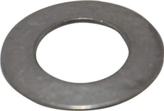 Gardner Spring - 1/4" Bolt, 0.255" ID, Grade 302 Stainless Steel, Belleville Disc Spring - 1/2" OD, 0.036" High, 0.022" Thick - Best Tool & Supply