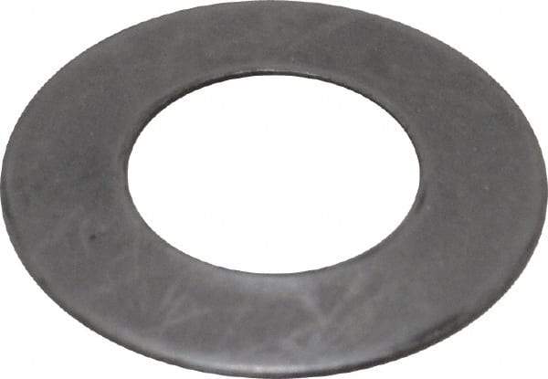 Gardner Spring - 0.3228" ID, Grade 1074 Steel, Belleville Disc Spring - 0.6299" OD, 0.0354" High, 1/64" Thick - Best Tool & Supply