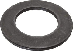 Gardner Spring - 1.5945" ID, Grade 50 CrV Chrome Vanadium Steel, Belleville Disc Spring - 2.7559" OD, 0.2441" High, 0.1969" Thick - Best Tool & Supply