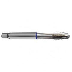 M2.5x0.45 6H 3-Flute PM Cobalt Blue Ring Spiral Point Plug Tap-Bright - Best Tool & Supply