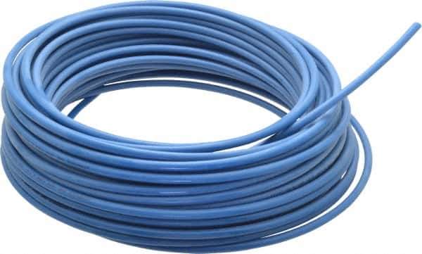 Coilhose Pneumatics - 11/64" ID x 1/4" OD, 0.04" Wall Thickness, 100' Long, Nylon 11 Tube - Blue, 150 Max psi - Best Tool & Supply