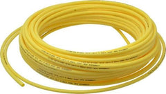 Coilhose Pneumatics - 11/64" ID x 1/4" OD, 0.04" Wall Thickness, 100' Long, Nylon 11 Tube - Yellow, 150 Max psi - Best Tool & Supply