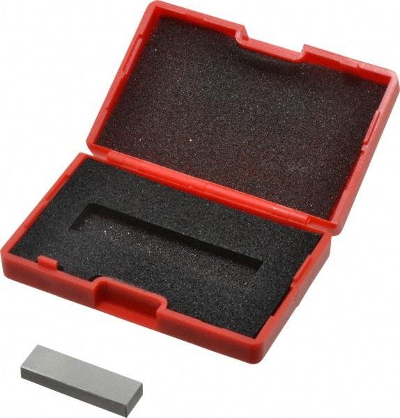 SPI - 0.18" Rectangular Steel Gage Block - Accuracy Grade 0, Includes NIST Traceability Certification - Best Tool & Supply