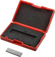 SPI - 0.1001" Rectangular Steel Gage Block - Accuracy Grade AS-1, Includes NIST Traceability Certification - Best Tool & Supply