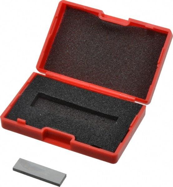 SPI - 0.1002" Rectangular Steel Gage Block - Accuracy Grade AS-1, Includes NIST Traceability Certification - Best Tool & Supply