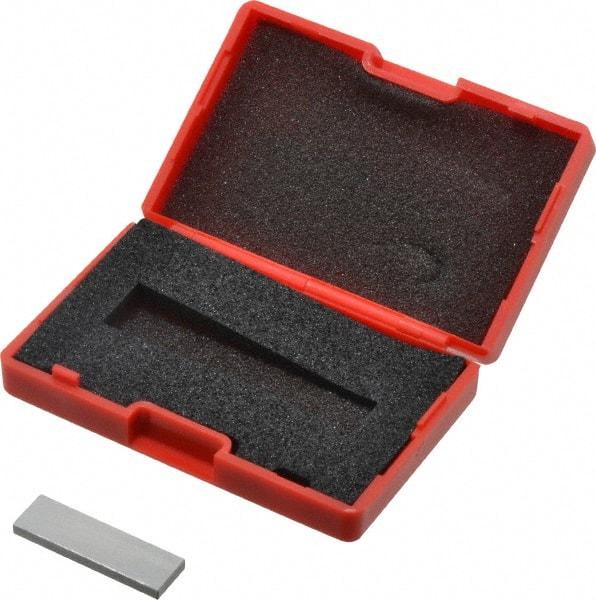 SPI - 0.1005" Rectangular Steel Gage Block - Accuracy Grade AS-1, Includes NIST Traceability Certification - Best Tool & Supply