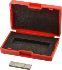 SPI - 0.1008" Rectangular Steel Gage Block - Accuracy Grade AS-1, Includes NIST Traceability Certification - Best Tool & Supply