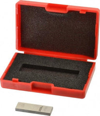 SPI - 0.114" Rectangular Steel Gage Block - Accuracy Grade AS-1, Includes NIST Traceability Certification - Best Tool & Supply