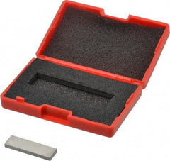 SPI - 0.115" Rectangular Steel Gage Block - Accuracy Grade AS-1, Includes NIST Traceability Certification - Best Tool & Supply