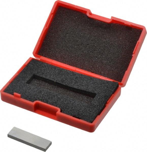 SPI - 0.118" Rectangular Steel Gage Block - Accuracy Grade AS-1, Includes NIST Traceability Certification - Best Tool & Supply