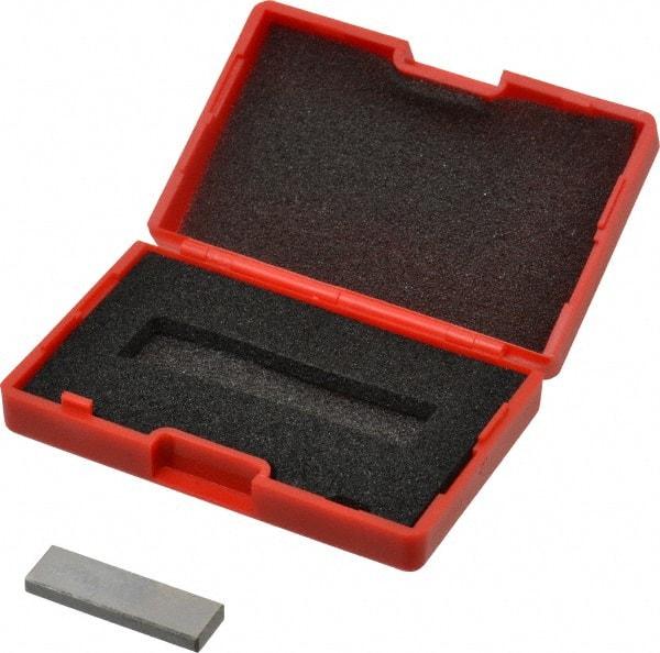 SPI - 0.12" Rectangular Steel Gage Block - Accuracy Grade AS-1, Includes NIST Traceability Certification - Best Tool & Supply